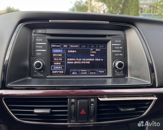 Штатная магнитола mazda 6 gj