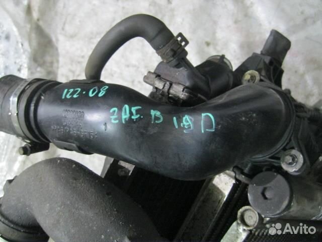 Патрубок интеркулера от Opel Zafira B 2005-2012