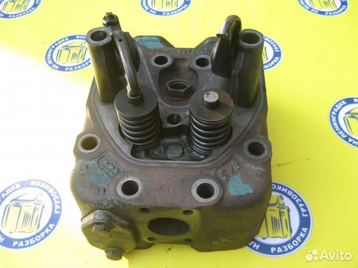Головка блока цилиндров (гбц) 1523419 scania, 3