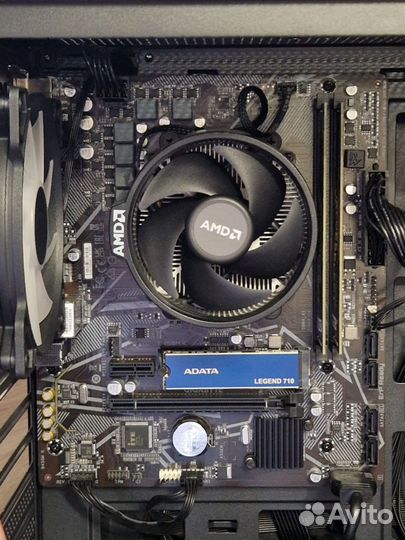 Связка Ryzen 5 2600 Gigabyte B450 Corsair Value