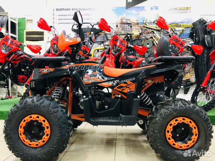 Детский квадроцикл FX Moto Reaper 125 оранжевый