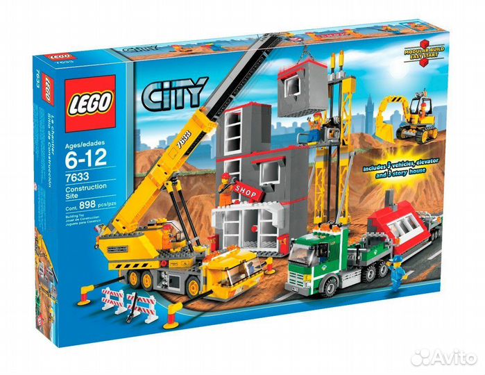 Lego city 2009 Город стройка 7633