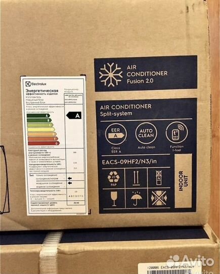 Сплит система новая 9 electrolux