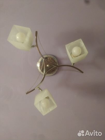 Люстра потолочная подвесная бу