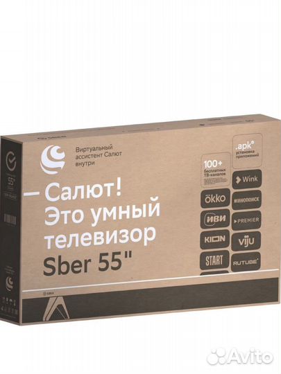 Телевизор Sber sdx 55u4127