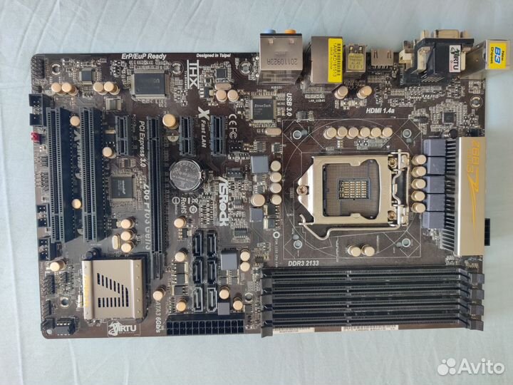 Материнская плата LGA 1155