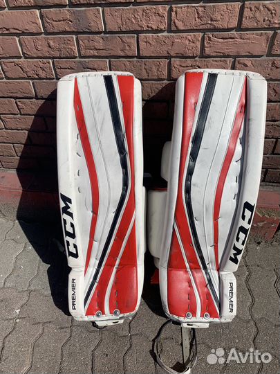 Щитки хоккейного вратаря