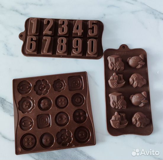 Формочки силиконовые б/у