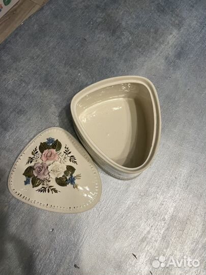 Шкатулка кисловодский фарфор