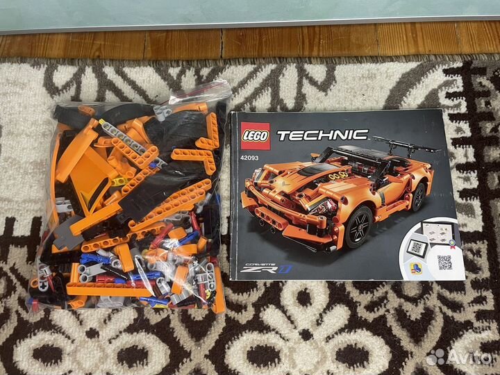 Lego technic 42093 Шевроле Корвет