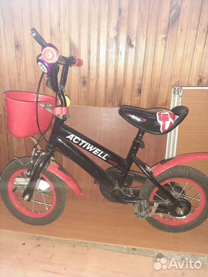 Велосипед 4х колесный Actiwell Kids 12