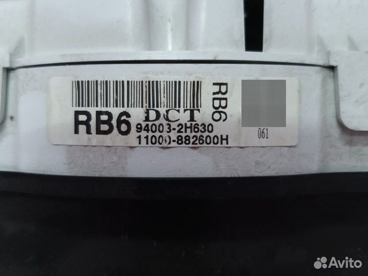 Панель приборов Hyundai Elantra hd