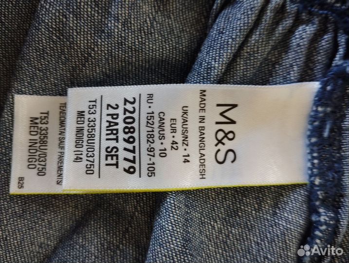Платье джинсовое Marks and Spenser