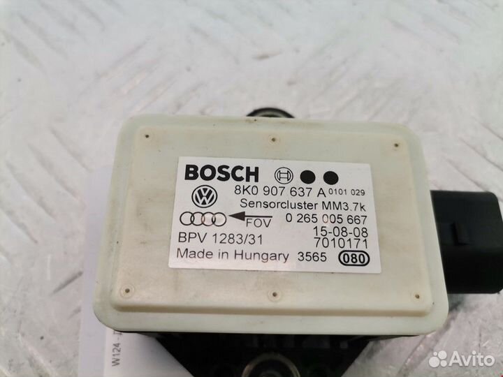 Датчик ускорения Audi A5 8T 2008 8K0907637A