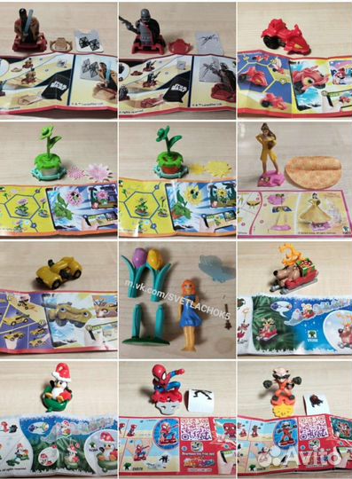 Киндер Сюрприз игрушечки