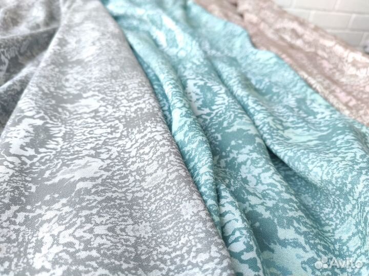 Ткань вискоза креп (разные принты)