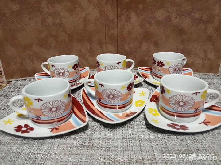 Кофейный сервиз, 80-90 гг