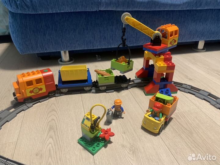 Lego duplo поезд и железная дорога