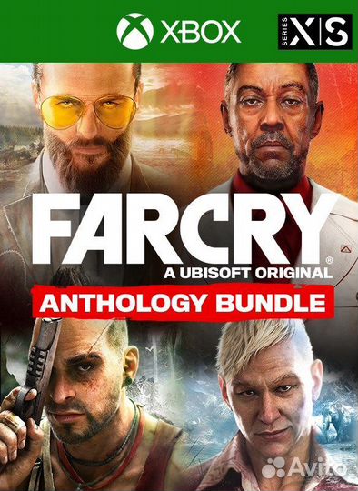 FAR CRY (3,4,5,6) Anthology bundle Xbox (ключ)