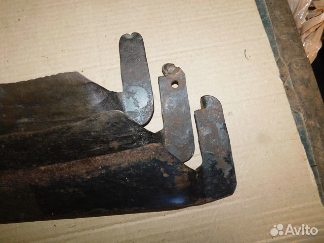 3 старинных кованных косы для покоса травы 6 и 7 р