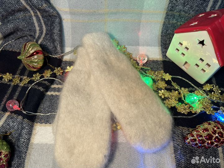 Варежки зимние