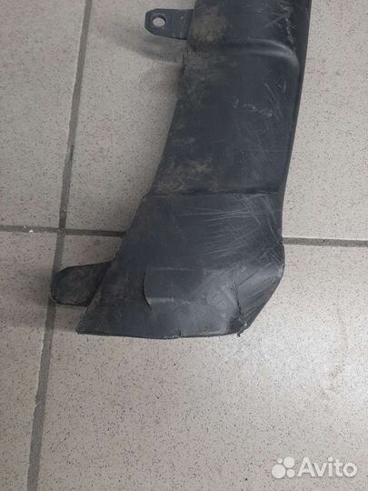 Накладка панели переднего бампера киа спортейдж 4