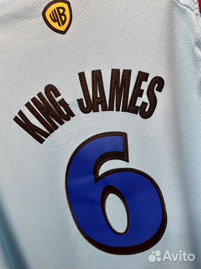 Баскетбольная джерси майка Space Jam King James