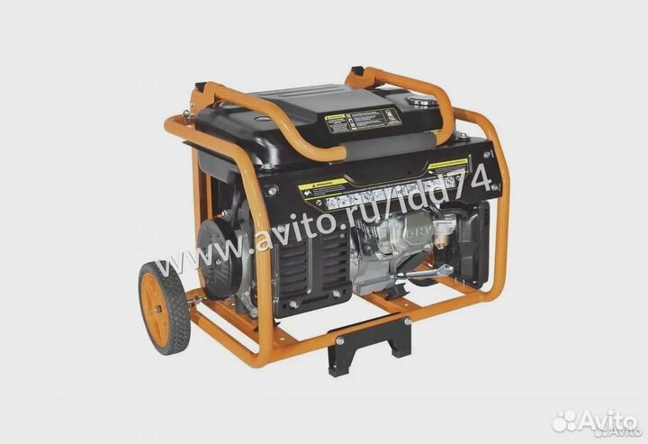 Генератор бензиновый Carver PPG-3900AM 2x16А/220В