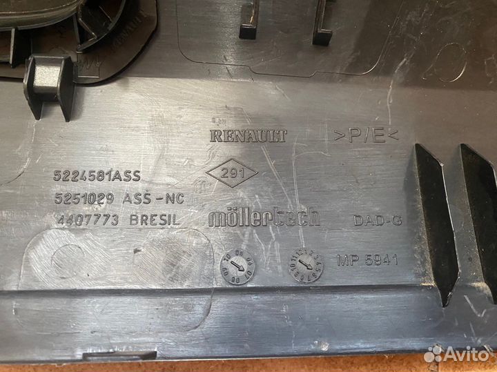 Панель приборов Renault megane 2