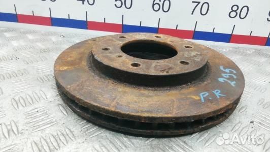 Диск тормозной передний mitsubishi L200 K4T (ZML01