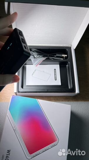 Светодиодная лампа rgb портативная