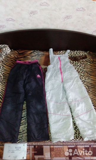 Штаны для девочки,болонь, рост 122