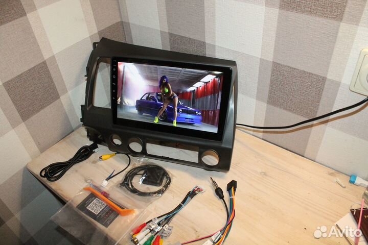 Магнитола honda civic 4d