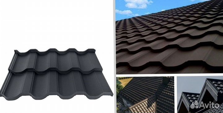 Мягкая металлочерепица