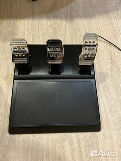 Руль thrustmaster t150 pro, 3 педали