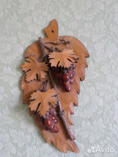 Сувенир Лоза винограда.Ручная работа,натур.дерево