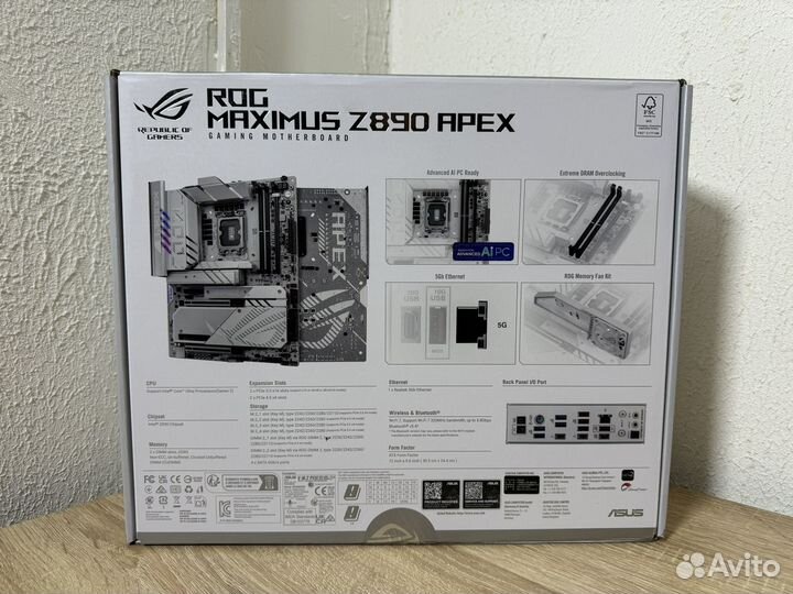 Материнская плата Asus Rog maximus Z890 Apex