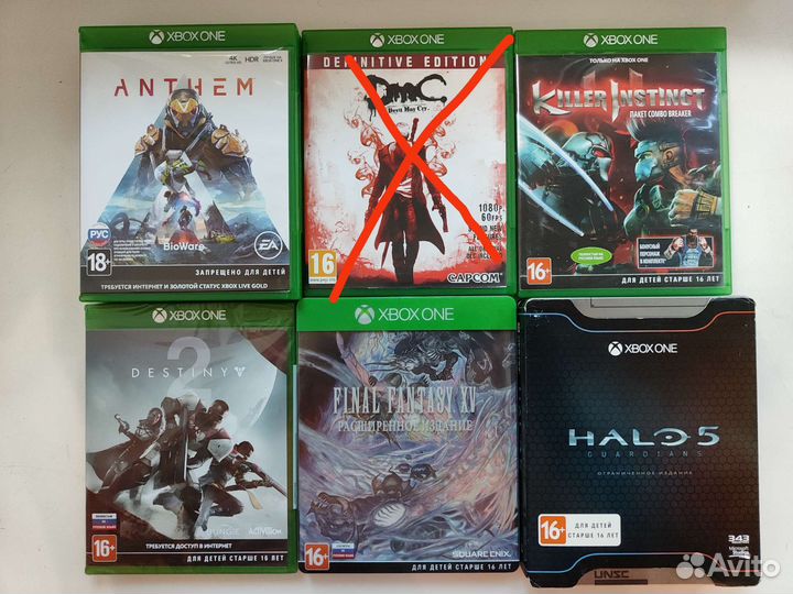 Игры на xbox One