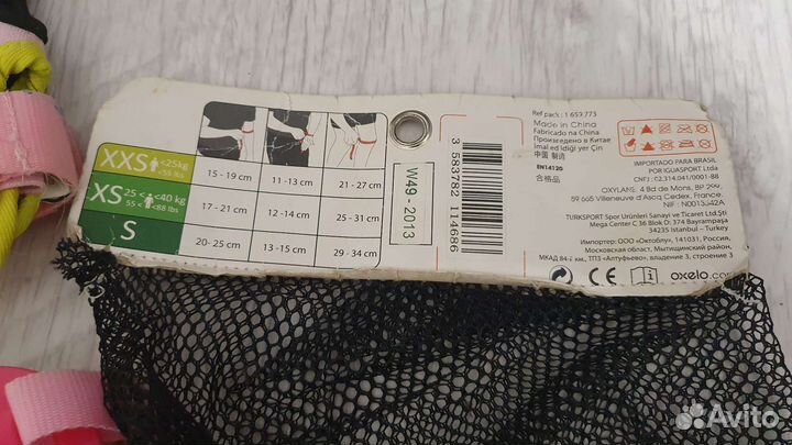 Защита для роликов oxelo xs. 6-10 лет