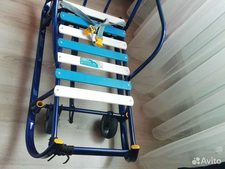 Детские санки зимние-весенние Nika Тимка6универсал