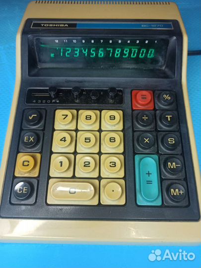 Калькулятор Toshiba BC-1270