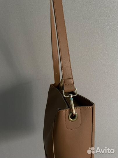 Сумка,новая,карамельный цвет