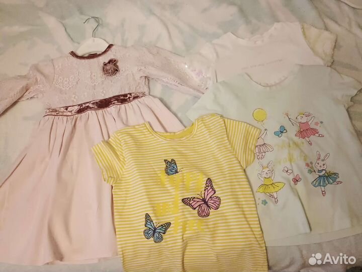 Пакет одежды для девочки 98-104