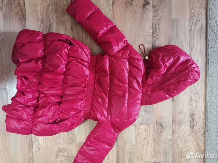 Пуховик куртка зимняя новая для девочки 110