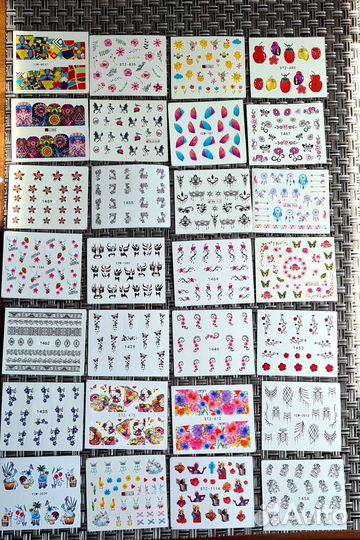 Наклейки для ногтей