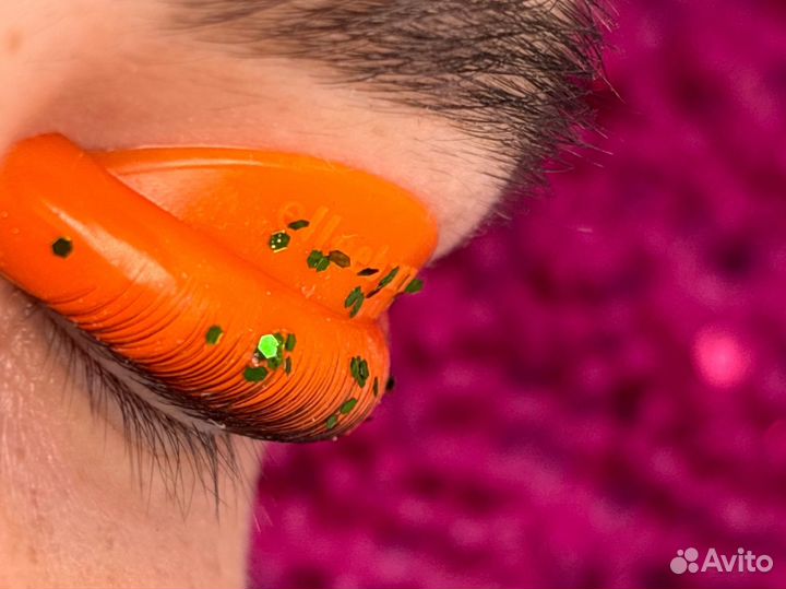 Ламинирование ресниц с окрашиванием