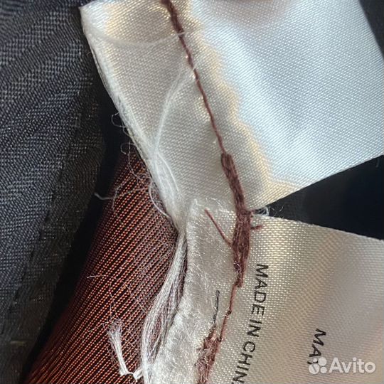 Старые черные прямые брюки Ben Sherman 38