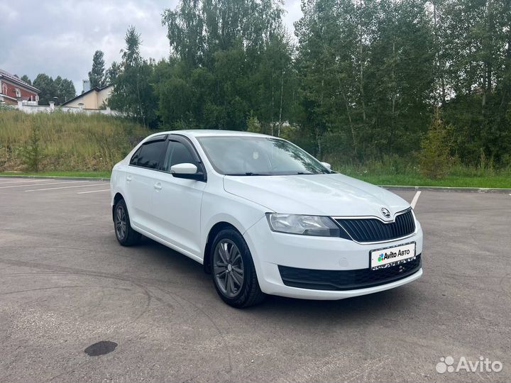 Skoda Rapid 1.6 МТ, 2017, 238 000 км