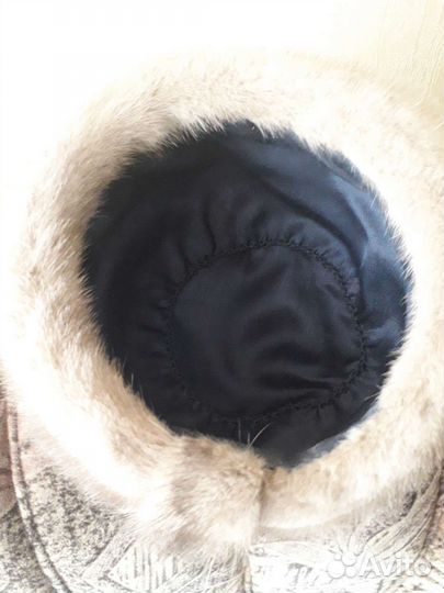 Шапка норковая женская