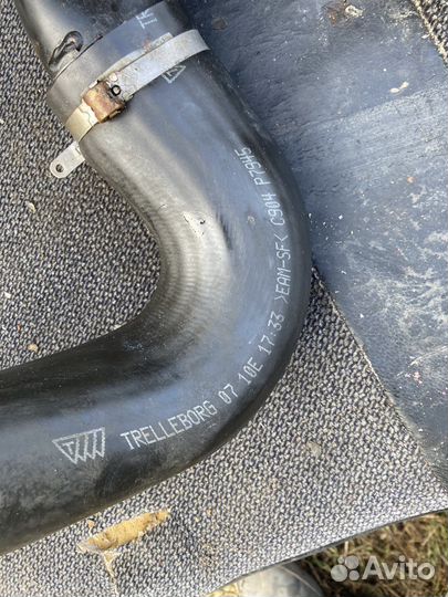 Патрубок интеркулера fiat ducato 244 250